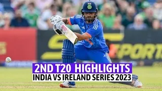 Rinku Singh on fire 🔥 India vs Ireland 2nd T20 2023 Highlights | 20th August 2023 | IND vs IRE