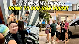 Pack with me + Bringing my things to our new house!🏡| Jm Banquicio