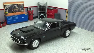 1969 Ford Mustang Boss 429 - Welly - 1/24