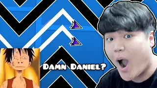 BUILDING DAMN DANIEL LAYOUT🔥 | Geometry Dash