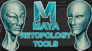 How to Retopologize a 3D Model | Maya Tutorial #2