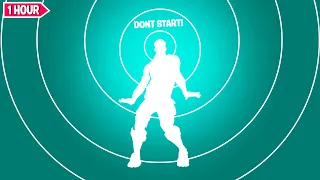 Fortnite DON'T START NOW Dance 1 Hour Version TikTok [Dua Lipa - Don't Start Now]