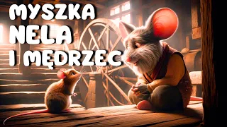 🐭 Bajka o myszce Neli, która spotyka OGROMNEGO Mędrcę Mysz 🧙‍♂️ - bajka do słuchania dla dzieci 🎧