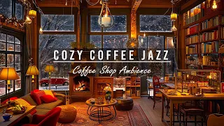 Smooth Piano Jazz Music to Sleep & Cozy Coffee Shop Ambience ~ Relaxing Jazz Instrumental Music