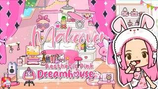 ALL PINK🌸🏡DECORATIONS| HOUSE MAKEOVER| Miga World