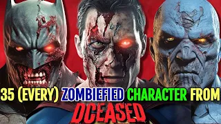 35 (Every) Bone-Chilling Zombiefied Superheroes And Villains From DCeased - Explored - Entire Lore