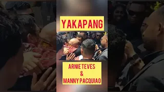 Tagged Terrorist Arnie Arnulfo Teves hugs Manny Pacquiao #degamo #massacre #negrosoriental #justice