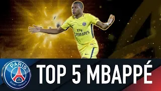 TOP 5 KYLIAN MBAPPÉ : SES 5 PLUS BEAUX BUTS DU QUADRUPLE 2017-2018