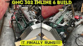 Building a GMC 302 Inline 6 - Lets FINALLY hear it RUN! (Pt. 2 of 2)