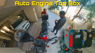 Auto Engina Top Box || Himalayan Sathi New Top Box || Aluminium Top Box || OS Films