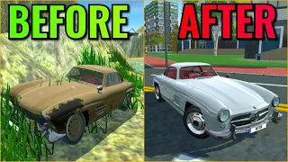 Abandoned Old Car Restoration in Car Simulator 2