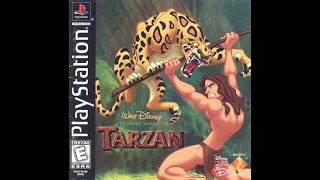 Disney's Tarzan [PSX] Playthrough No Commentary - Part 2 - IT'S A PIRANHAA!!!