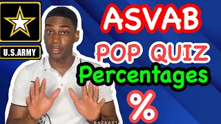 Pass ASVAB in ONE week // Studying (PERCENTAGES) //  What you need to know