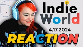 LIVE REACTION | Indie World Showcase | April 2024