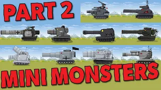 Mini Monsters of Valhalla Toons Part 2 - Cartoons about tanks