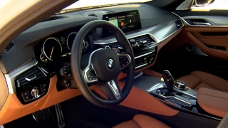 The new BMW 5 Series - BMW 540id Interior Design Trailer | AutoMotoTV