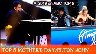 Alejandro Aranda “Blesser” Original Song on piano Mother's Day Dedication | American Idol 2019 Top 5