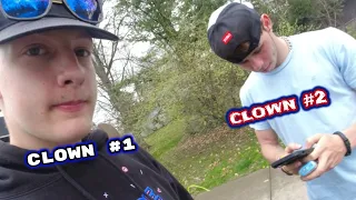 Lawn Mowing with the CLOWN CREW
