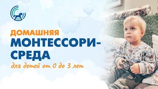 Организация развивающей Монтессори-среды дома для детей от рождения до трёх лет: ВЕБИНАР