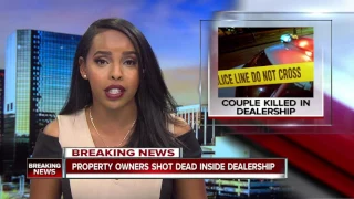 Couple killed at car dealership