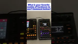 Roland SP 404 MK2 and the MPC One are my favorite dawless combo