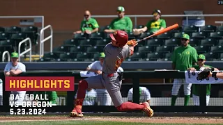 Baseball - USC 4, Oregon 2: Highlights (5/23/24)