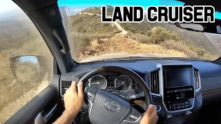 The 2021 Toyota Land Cruiser Shrugs Off Anything On + Off-Road (POV Drive Review)