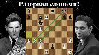 Рашид Нежметдинов - Михаил Таль 💥 Москва 1957 ♟ Шахматы