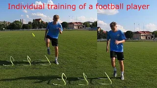 Повне індивідуальне тренування футболіста/ Complete individual training of a football player