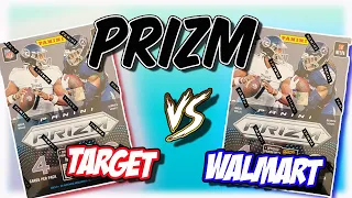 Rookie Variation and RWB! Target vs Walmart: Which Retail 2022 Prizm Football Blaster is better?