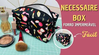 NECESSAIRE BOX - PASSO A PASSO FÁCIL