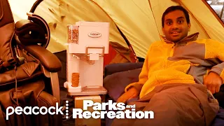 Tom Invents Glamping | Parks and Recreation