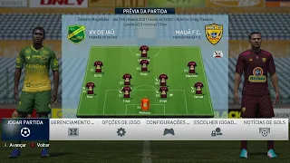 #02 - MODO CARREIRA - FIFA 16 - PATCH FIFA FRIENDS V.8 - PAULISTÃO -  XV DE JAÚ X MAUÁ FC