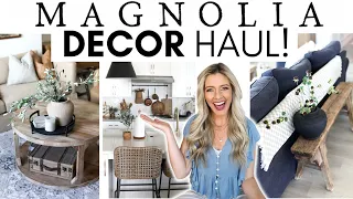 STYLING NEW DECOR || MAGNOLIA HOME DECOR HAUL || DECORATE WITH ME || HOME DECOR TIPS AND IDEAS