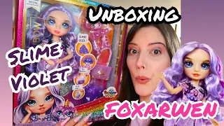 Slime Violet/ Rainbow High/ Rainbow World/ Reboot/ Doll Unboxing/ FoxArwen.