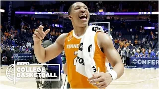 Tennessee takes down Kentucky to advance to the SEC Championship | College Basketball Highlights