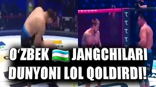 OʻZBEKISTONLIK JANGCHILAR EFC 33 TURNIRIDA ROSSIYALIK JANGCHILARNI MAGʻLUB ETDI...