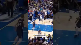 Andrew Wiggins shows off his insane bounce as he dunks on Luka Donic!