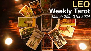 LEO WEEKLY TAROT READING "YOU HOLD THE KEY LEO" March 25th to 31st 2024 #weeklytarot #leotarot