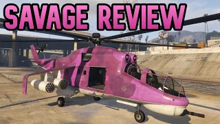 Gta 5 Savage Review - Savage Helicopter Worth it