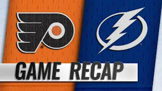 Lightning fend off Flyers for wild overtime win