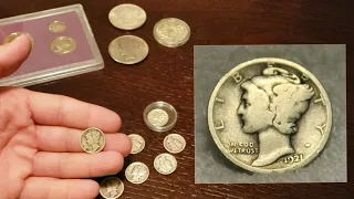 Los "Mercury" Dimes que TODOS están buscando🕵️‍♂️ Moneda de 10 centavos Mercury - Precio💰