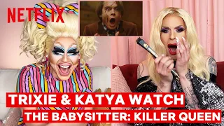 Drag Queens Trixie Mattel & Katya React to The Babysitter: Killer Queen | I Like to Watch | Netflix