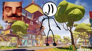 Hello Neighbor - My New Neighbor Big Henry Stickman Act 3 Gameplay Walkthrough