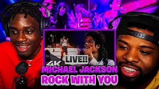 BabanTheKidd Michael Jackson- Rock With You Live Wembley 1988 REACTION!! The best live performance?!