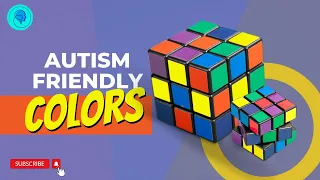 Calming colors for Autism | Autism friendly colours.