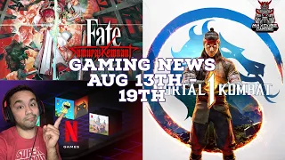 Netflix Gaming Stream Ready for TV! MK 1 Full Roster Revealed & Fate/Samurai Remnant Reaction