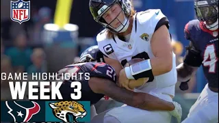 Houston Texans vs  Jacksonville Jaguars  *MY REACTION* Full Game Highlights | NFL Week 3