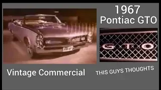 1967 Pontiac GTO - Vintage Commercial