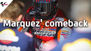 Marc Marquez' incredible Jerez comeback! | #AndaluciaGP